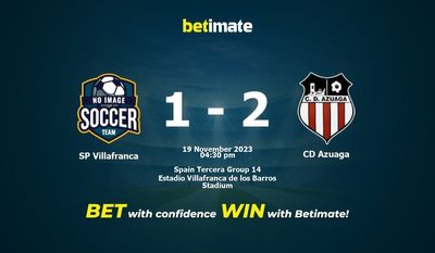 SP Villafranca vs CD Azuaga förutsägelse, odds och vadslagning 2023-11-19