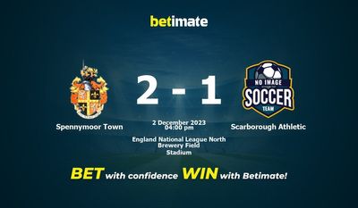 Spennymoor Town vs Scarborough Athletic Prediction, Odds & Betting Tips 12/02/2023