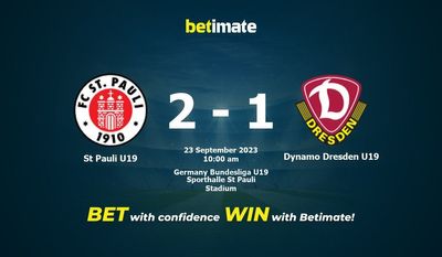 St Pauli U19 vs Dynamo Dresden U19 Förutsägelse, odds och speltips 2023-09-23