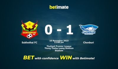 Sukhothai FC vs Chonburi förutsägelse, odds och speltips 2023-10-11