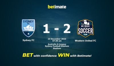 Sydney FC vs Western United FC Förutsägelse, odds och speltips 2023-12-23