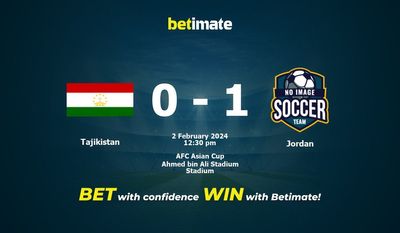 Tadzjikistan vs Jordan Förutsägelse, odds och vadslagning 2024-02-02