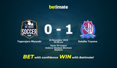 Tegevajaro Miyazaki vs Kataller Toyama Förutsägelse, odds och speltips 2023-11-26