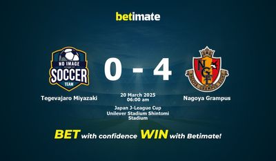 Tegevajaro Miyazaki vs Nagoya Grampus förutsägelse, odds och speltips 2025-03-20