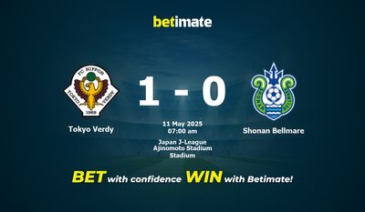 Tokyo Verdy vs Shonan Bellmare Förutsägelse, odds och speltips 11/05/2025
