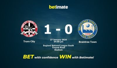 Truro City vs Braintree Town Förutsägelse, odds och speltips 2024-01-27