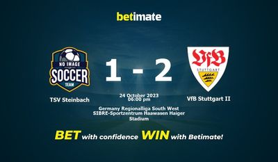 TSV Steinbach vs VfB Stuttgart II förutsägelse, odds och speltips 2023-10-24