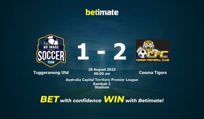Tuggeranong Utd vs Cooma Tigers förutsägelse, odds och speltips 2023-08-26