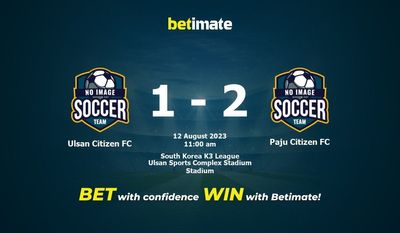 Ulsan Citizen FC vs Paju Citizen FC Förutsägelse, odds och speltips 2023-12-08