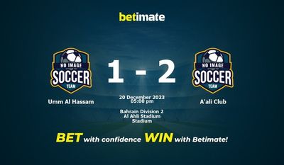 Umm Al Hassam vs A'ali Club förutsägelse, odds och speltips 2023-12-20