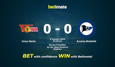Union Berlin vs Arminia Bielefeld Förutsägelse, odds och speltips 2024-06-01