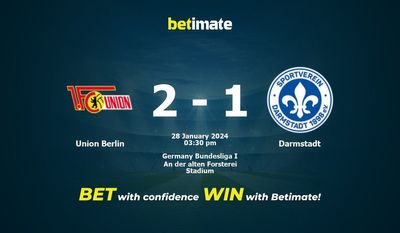 Union Berlin vs Darmstadt Förutsägelse, odds och speltips 2024-01-28
