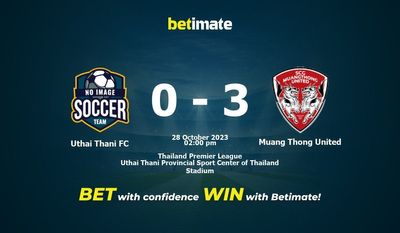 Uthai Thani FC vs Muang Thong United Förutsägelse, odds och speltips 2023-10-28