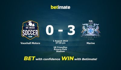 Vauxhall Motors vs Marine Prediction, Odds & Betting Tips 08/01/2023