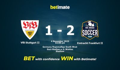 VfB Stuttgart II vs Eintracht Frankfurt II Förutsägelse, odds och speltips 2023-04-11