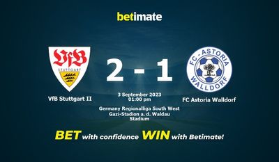 VfB Stuttgart II vs FC Astoria Walldorf Förutsägelse, odds och speltips 2023-03-09