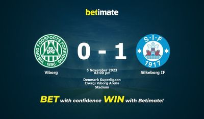 Viborg vs Silkeborg IF Förutsägelse, odds och speltips 2023-11-05