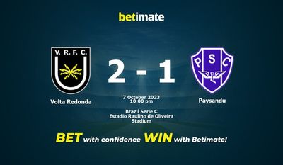 Volta Redonda vs Paysandu förutsägelse, odds och vadslagningstips 2023-07-10