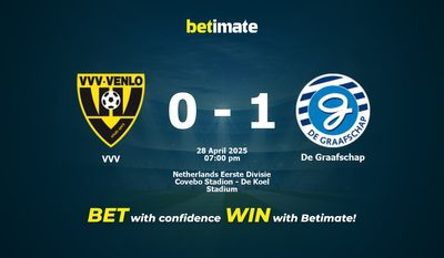 VVV vs De Graafschap Förutsägelse, odds och speltips 2025-04-28