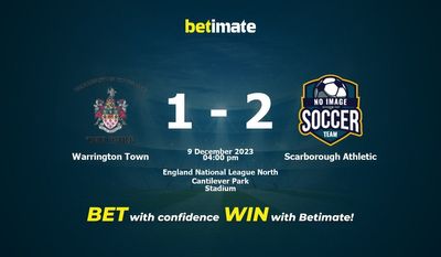 Warrington Town vs Scarborough Athletic Prediction, Odds & Betting Tips 12/09/2023