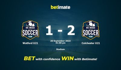 Watford U21 vs Colchester U21 Förutsägelse, odds och speltips 2023-09-26