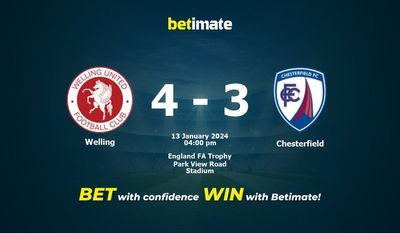 Welling vs Chesterfield Förutsägelse, odds och vadslagning 2024-01-13