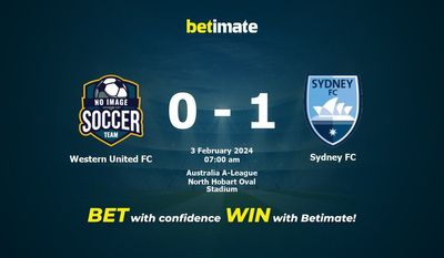 Western United FC vs Sydney FC Förutsägelse, odds och speltips 2024-03-02