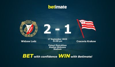 Widzew Lodz vs Cracovia Krakow Förutsägelse, odds och speltips 2023-09-17