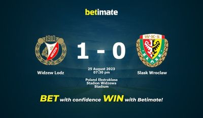Widzew Lodz vs Slask Wroclaw Förutsägelse, odds och vadslagning 2023-08-25