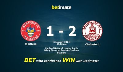 Worthing vs Chelmsford Förutsägelse, odds och speltips 01/06/2024