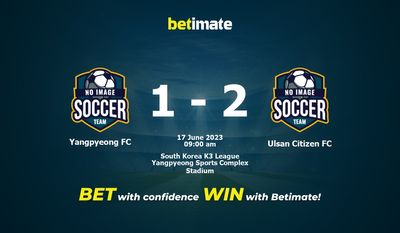 Yangpyeong FC vs Ulsan Citizen FC Förutsägelse, odds och speltips 2023-06-17