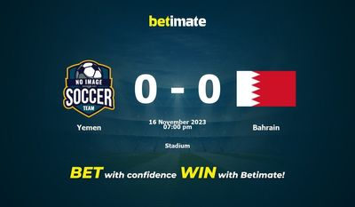 Jemen vs Bahrain förutsägelse, odds och vadslagning 2023-11-16