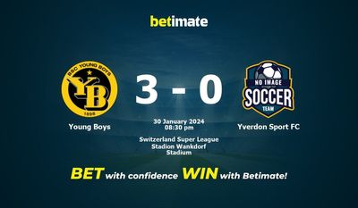 Young Boys vs Yverdon Sport FC Förutsägelse, odds och speltips 2024-01-30