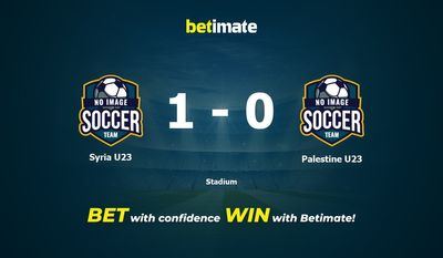 Syria U23 vs Palestine U23 Prediction, Odds & Betting Tips 06/12/2023