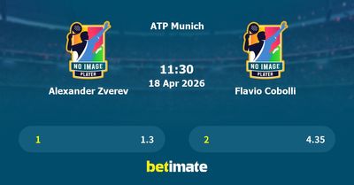 Alexander Zverev vs Flavio Cobolli Prediction, Tennis Odds & Betting Tips 18/04/2026