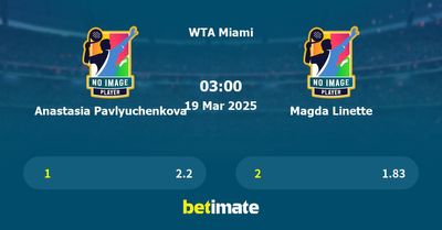 Anastasia Pavlyuchenkova vs Magda Linette Prediction, Tennis Odds & Betting Tips 19/03/2025
