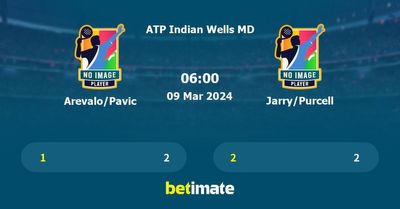 Arevalo/Pavic vs Jarry/Purcell Prediction, Tennis Odds & Betting Tips 09/03/2024