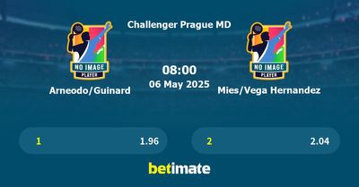 Arneodo/Guinard vs Mies/Vega Hernandez Prediction, Tennis Odds & Betting Tips 06/05/2025