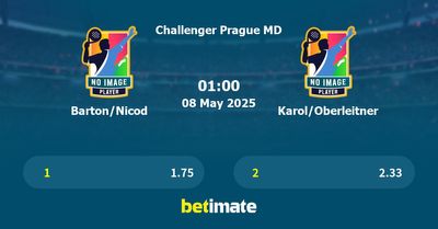 Barton/Nicod vs Karol/Oberleitner Prediction, Tennis Odds & Betting Tips 08/05/2025