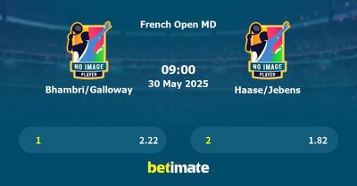 Bhambri/Galloway vs Haase/Jebens Prediction, Tennis Odds & Betting Tips 30/05/2025