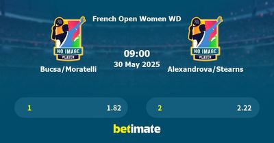 Bucsa/Moratelli vs Alexandrova/Stearns Prediction, Tennis Odds & Betting Tips 30/05/2025