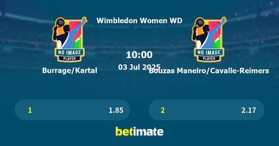 Burrage/Kartal vs Bouzas Maneiro/Cavalle-Reimers Prediction, Tennis Odds & Betting Tips 03/07/2025