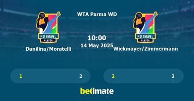Danilina/Moratelli vs Wickmayer/Zimmermann Prediction, Tennis Odds & Betting Tips 14/05/2025