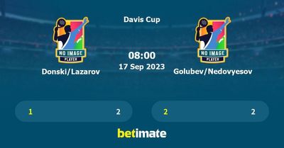 Donski/Lazarov vs Golubev/Nedovyesov Prediction, Tennis Odds & Betting Tips 17/09/2023