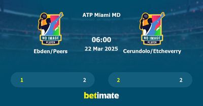 Ebden/Peers vs Cerundolo/Etcheverry Prediction, Tennis Odds & Betting Tips 22/03/2025