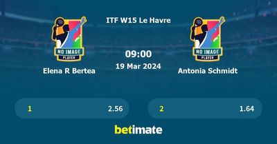 Elena R Bertea vs Antonia Schmidt Prediction, Tennis Odds & Betting Tips 19/03/2024