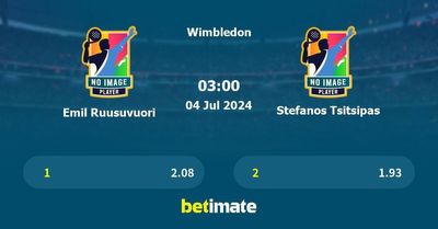 Emil Ruusuvuori vs Stefanos Tsitsipas Prediction, Tennis Odds & Betting Tips 04/07/2024