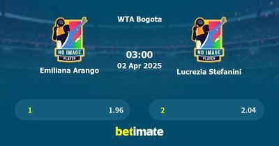 Emiliana Arango vs Lucrezia Stefanini Prediction, Tennis Odds & Betting Tips 02/04/2025