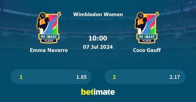 Emma Navarro vs Coco Gauff Prediction, Tennis Odds & Betting Tips 07/07/2024