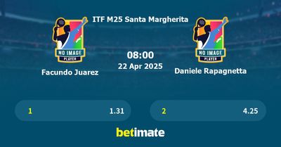 Facundo Juarez vs Daniele Rapagnetta Prediction, Tennis Odds & Betting Tips 22/04/2025